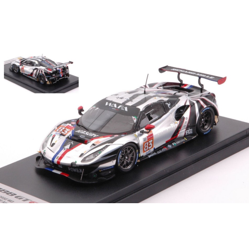 FERRARI 488 GTE EVO N.80 WINNER LMGTE 24H LE MANS 2021 P.GUIDI-NIELSEN-ROVERA 1:43 Looksmart Auto Competizione Modellino