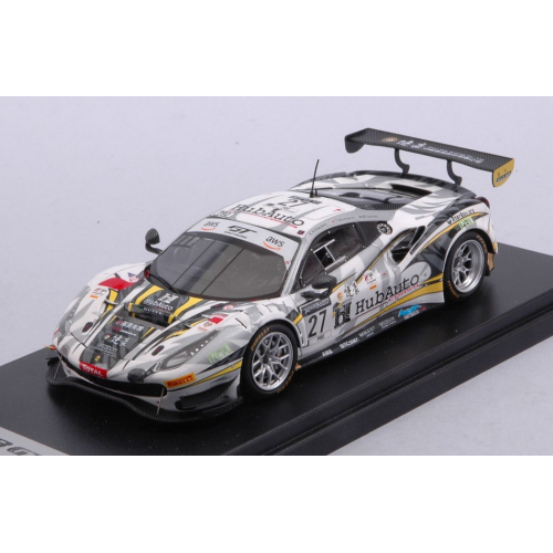 FERRARI 488 GT3 EVO N.27 24H SPA 2020 GOMEZ/BLOMQVIST/KOBAYASHI 1:43 Looksmart Auto Competizione Modellino