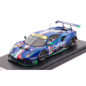 FERRARI 488 GTE EVO N.47 LMGTE 24H LE MANS 2021 LACORTE-SERNAGIOTTO-FUOCO1:43 Looksmart Auto Competizione Modellino