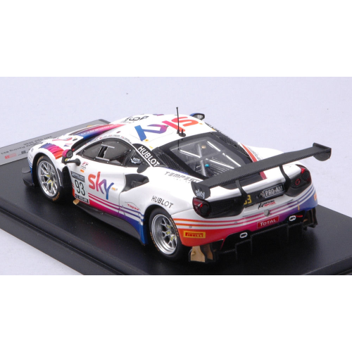 FERRARI 488 GT3 EVO N.93 24H SPA 2020 FROG./CHEEV./FISICHELLA 1:43 Looksmart Auto Competizione Modellino
