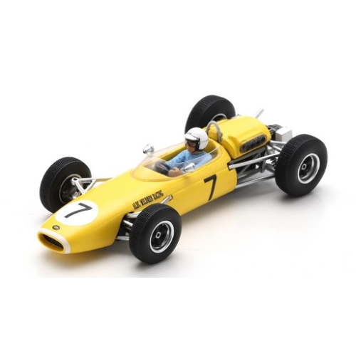 BRABHAM BT11A FRANK GARDNER 1965 N.7 TASMAN SERIES 2nd LEVIN GP 1:43 Spark Model Formula 1 Modellino