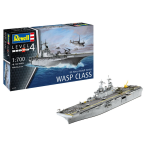 USS WASP CLASS MODEL SET ASSAULT CARRIER KIT 1:700 Revell Kit Navi Die Cast Modellino