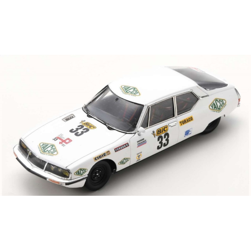 CITROEN SM N.33 TOUR DE FRANCE AUTOMOBILE 1972 G.VERRIER-M.MARTIN 1:43 Spark Model Auto Competizione Modellino