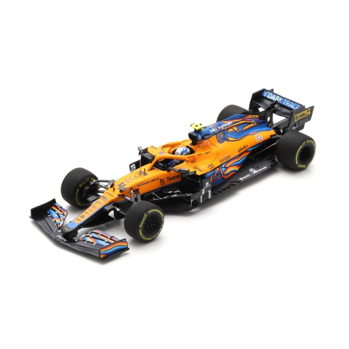 MC LAREN MCL35M LANDO NORRIS 2021 N.4 ABU DHABI GP 1:43 Spark Model Formula 1 Modellino