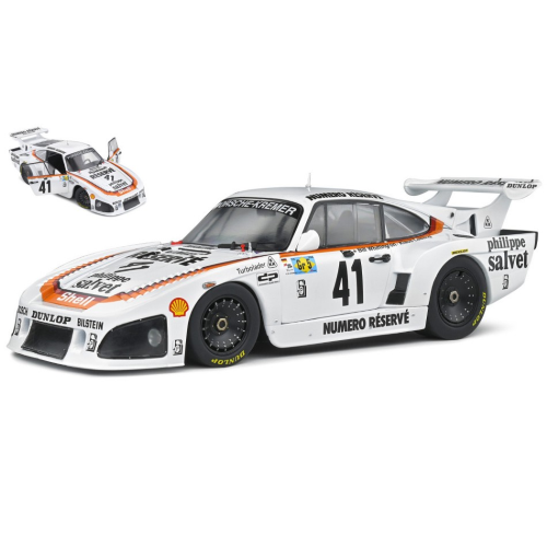 PORSCHE 935 K3 N.41 WINNER LE MANS 1979 K.LUDWIG-D.WHITTINGTON-B.WHITTINGTON 1:18 Solido Auto Competizione Modellino