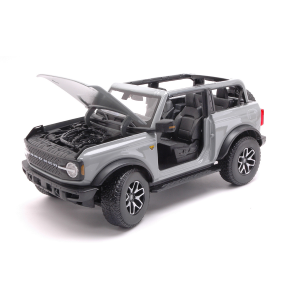 FORD BRONCO 2021 MOUSE GREY 1:18 Maisto Auto Stradali Modellino