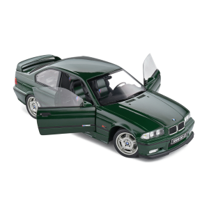 BMW E36 COUPE' M3 GT 1955 BRITISH RACING GREEN 1:18 Solido Auto Stradali Modellino