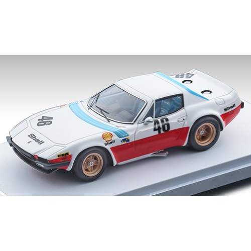 FERRARI GTB/4 MICHELOTTI TEAM NART N.46 LE MANS 1975 CARLO FACETTI 1:43 Tecnomodel Auto Competizione Modellino