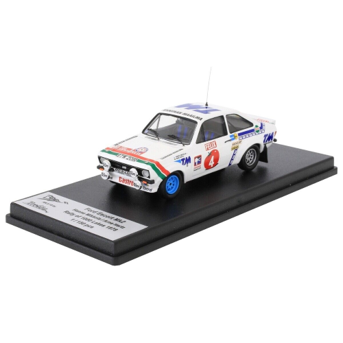 FORD ESCORT MK2 N.4 RALLY OF 1000 LAKES 1978 MIKKOLA-HERTZ 1:43 Trofeu Auto Rally Modellino