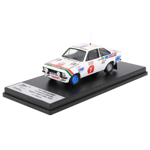 FORD ESCORT MK2 N.7 RALLY OF 1000 LAKES 1978 VATANEN-AHO 1:43 Trofeu Auto Rally Modellino