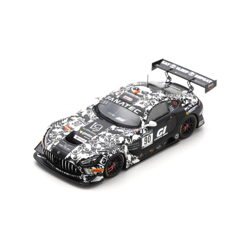 MERCEDES GT3 N.90 WINNER SILVER CLASS 24H SPA 2021 KUJALA-COMPANC-SANCH 1:43 Spark Model Auto Competizione Modellino