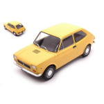 FIAT 127 1974 YELLOW 1:24 Whitebox Auto Stradali Modellino