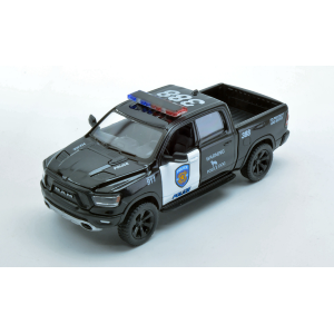 DODGE RAM 1500 2019 POLICE cm 11 1:32 BOX Kinsmart Modellismo Giocattolo Modellino
