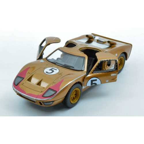 FORD GT40 MKII N.5 GOLD BOX cm 12 Kinsmart Modellismo Giocattolo Modellino