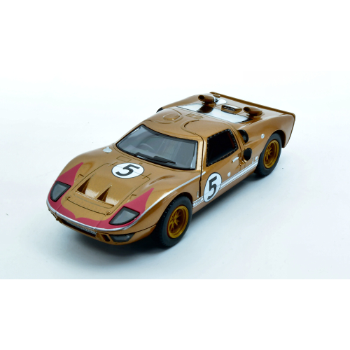 FORD GT40 MKII N.5 GOLD BOX cm 12 Kinsmart Modellismo Giocattolo Modellino