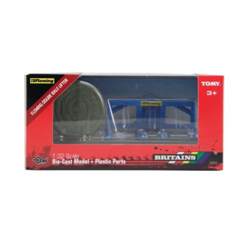 FLEMING DOUBLE BALE LIFTER 1:32 Britains Mezzi Agricoli e Accessori Modellino