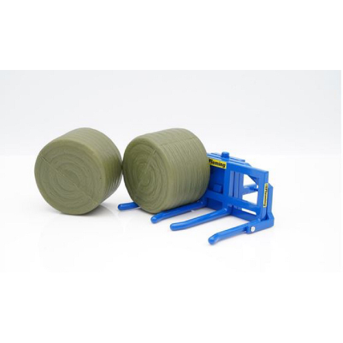 FLEMING DOUBLE BALE LIFTER 1:32 Britains Mezzi Agricoli e Accessori Modellino