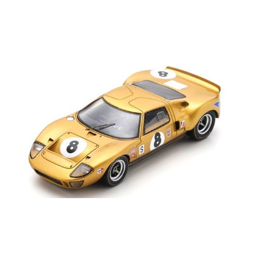 FORD GT 40 N.8 BOAC 6H 1968 T.DRURY-K.HOLLAND 1:43 Spark Model Auto Competizione Modellino