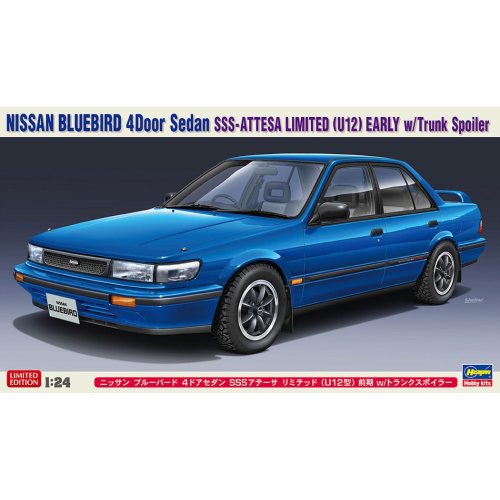 NISSAN BLUEBIRD 4DOOR SEDAN KIT 1:24 Hasegawa Kit Auto Modellino