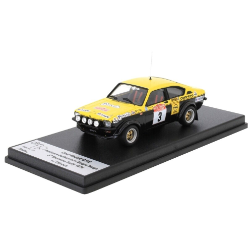 OPEL KADETT GT/E N.3 5th SANREMO RALLY 1976 BALLESTRIERI/MAIGA 1:43 Trofeu Auto Rally Modellino