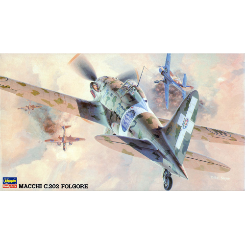 MACCHI C 202 FOLGORE KIT 1:48 Hasegawa Kit Aerei Modellino