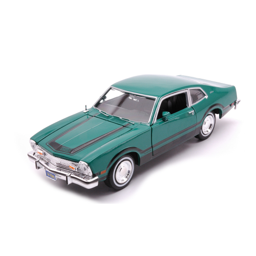 FORD MAVERICK GRABBER 1974 GREEN/BLACK 1:24 MotorMax Auto Stradali Modellino