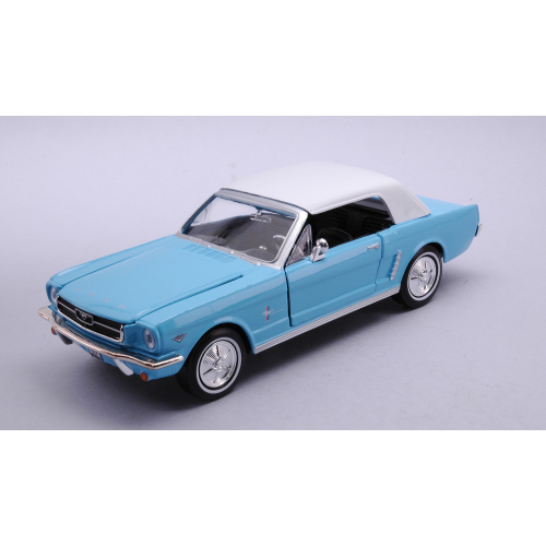 FORD MUSTANG CONVERTIBLE 1967 007 JAMES BOND THUNDERBIRD 1:24 MotorMax Movie Modellino