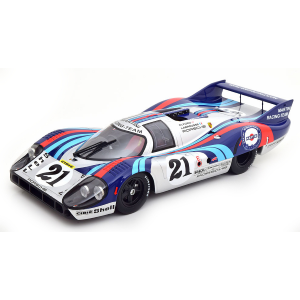 PORSCHE 917 LH 4.9L TEAM MARTINI N.21 LE MANS 1971 ELFORD-LAROUSSE 1:12 CMR Classic Model Replicars Auto Competizione Modellino