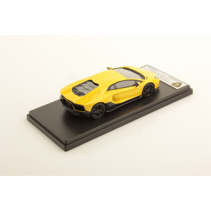 LAMBORGHINI AVENTADOR LP780-4 ULTIMAE 2021 GIALLO BELENUS 1:43 Looksmart Auto Stradali Modellino