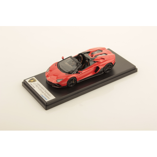 LAMBORGHINI AVENTADOR LP780-4 ULTIMAE 2021 ARANCIO XANTO 1:43 Looksmart Auto Stradali Modellino