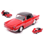 RENAULT CARAVELLE SOFT TOP RED 1:24 Welly Auto Stradali Die Cast Modellino