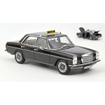 MERCEDES 200 1968 TAXI BLACK 1:18 Norev Taxi Die Cast Modellino