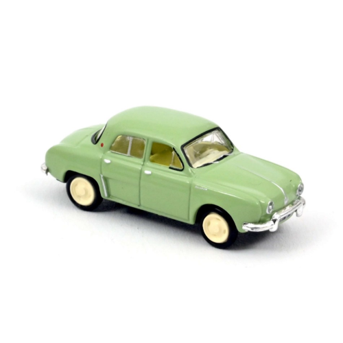 RENAULT DAUPHINE 1956 ASH GREEN 1:87 Norev Auto Stradali Modellino