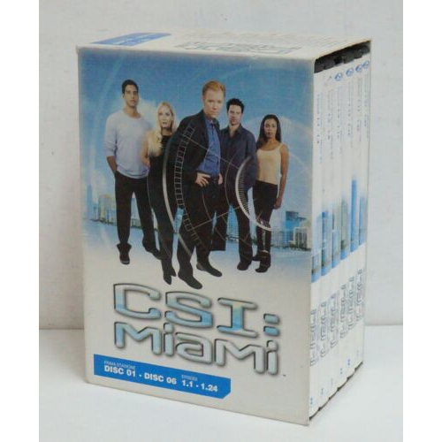 C.S.I. Miami - Stagione 01 Completa (Eps 01-24) (6 DVD) [Dvd Usato]