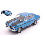 OPEL KADETT B RALLYE 1967 METALLIC BLUE/BLACK 1:24 Whitebox Auto Stradali Die Cast Modellino