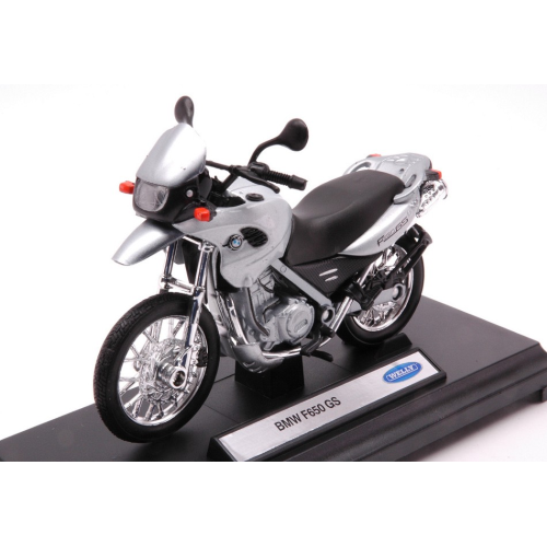 BMW F650 GS 1997 1:18 Welly Moto Modellino
