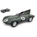 JAGUAR D-TYPE (LN) N.6 LE MANS 1955 HAWTHORN-BUEB 1:18 CMR Classic Model Replicars Auto Competizione Modellino
