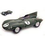 JAGUAR D-TYPE (LN) N.7 LE MANS 1955 ROLT-HAMILTON 1:18 CMR Classic Model Replicars Auto Competizione Modellino