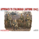 APPROACH TO STALINGRAD KIT 1:35 Dragon Kit Figure Militari Die Cast Modellino