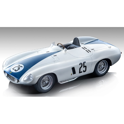 FERRARI 750 MONZA N.25 2nd 12h SEBRING 1955 HILL/SHELBY 1:18 Tecnomodel Auto Competizione Modellino