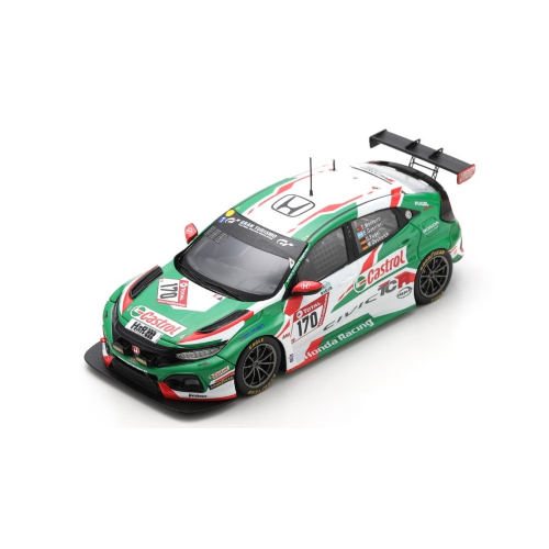 HONDA CIVIC TCR N.170 WINNER TCR 24 H NURBURGRING 2020 FUGEL-MONTEIRO 1:43 Spark Model Auto Competizione Modellino