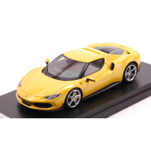 FERRARI 296 GTB HYBRID 830HP V6 2021 GIALLO TRISTRATO 1:43 Looksmart Auto Competizione Modellino