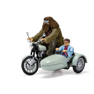 HARRY POTTER HAGRIDS MOTORCYCLE AND SIDECAR cm 6,5 Corgi Movie Modellino