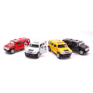 HUMMER H2 SUV 2008 COL.ASS.cm 12 (1 Modellino a Scelta) 1:40 Kinsmart Modellismo Giocattolo Modellino