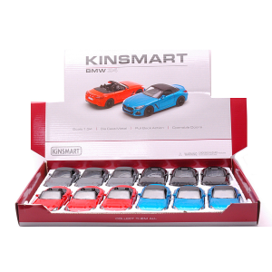 BMW Z4 COL.ASS. cm 12 (1 Modellino a Scelta) 1:34 Kinsmart Modellismo Giocattolo Modellino