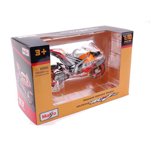 HONDA RC213V REPSOL MOTOGP 2021 N.93 MARC MARQUEZ 1:18 Maisto Moto Modellino