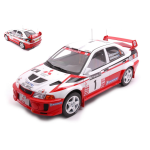 MITSUBISHI LANCER RS EVOLUTION V N.1 RAC RALLY 1998 MAKINEN/MANN.1:18 Ixo Model Auto Rally Modellino