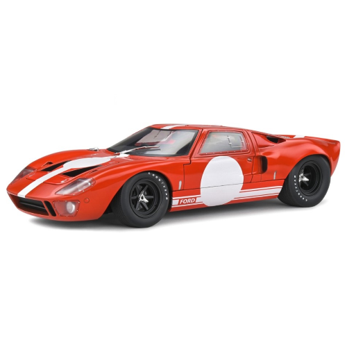 FORD GT40 MK.1 1968 RED RACING 1:18 Solido Auto Competizione Modellino