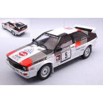 AUDI QUATTRO N.5 1000 LAKES RALLY 1982 BLOMQVIST/CEDERBERG 1:18 Ixo Model Auto Rally Modellino