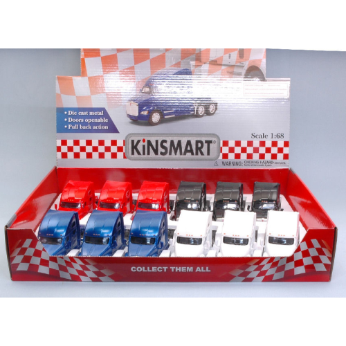 KENWORTH T700 cm 12 Colori Assortiti (1 Modellino a Scelta) 1:68 Kinsmart Modellismo Giocattolo Modellino